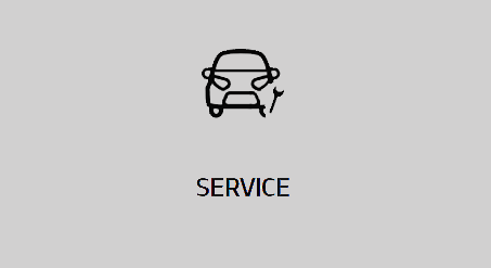 KIA Service Bild mit Symbol